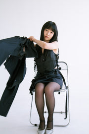Cut-Out Blazer Skirt