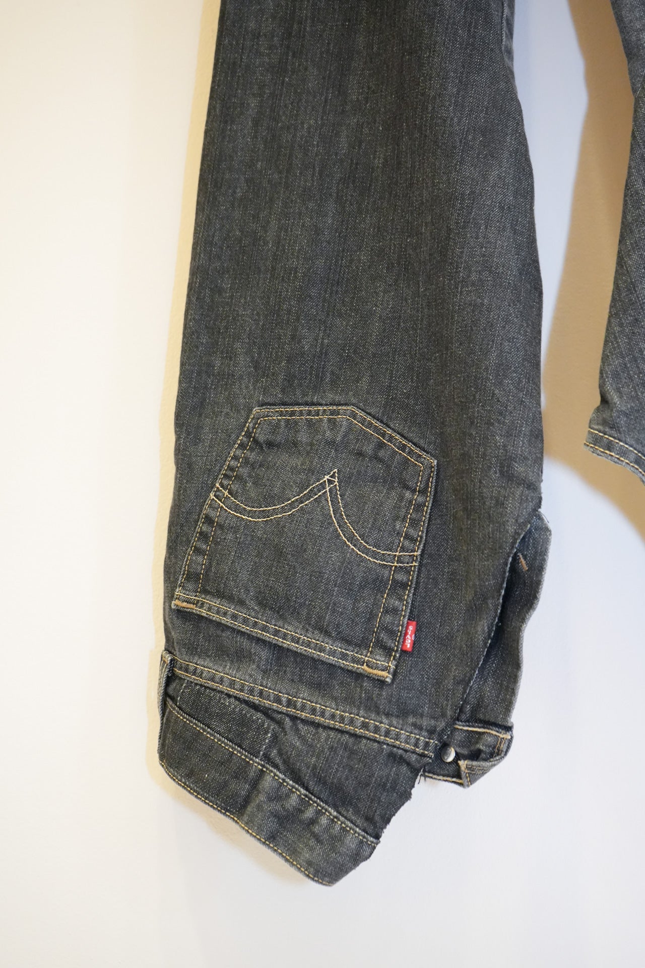 Upside Down Jean Dark Wash