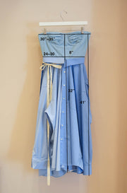 Corset Shirt Dress Denim