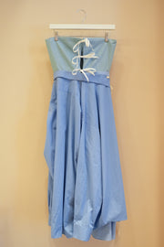 Corset Shirt Dress Denim