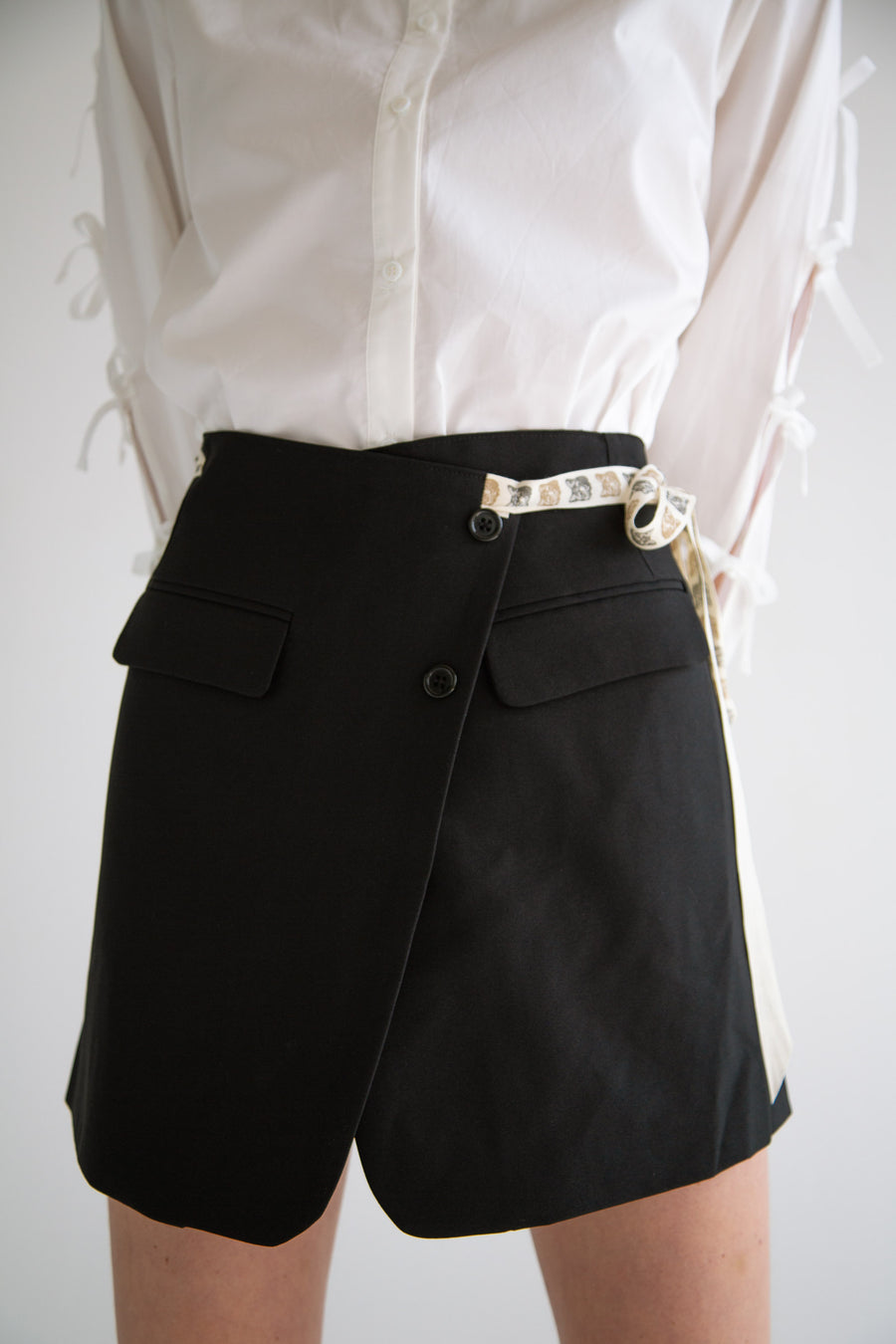 Wrap Blazer Skirt