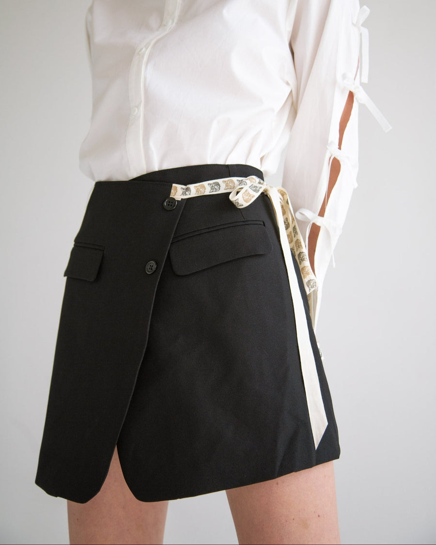 Wrap Blazer Skirt