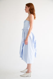 Corset Shirt Dress Denim