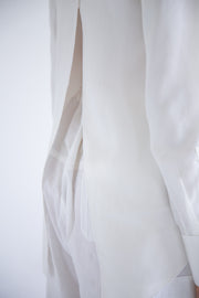 Layered Shirt in White
